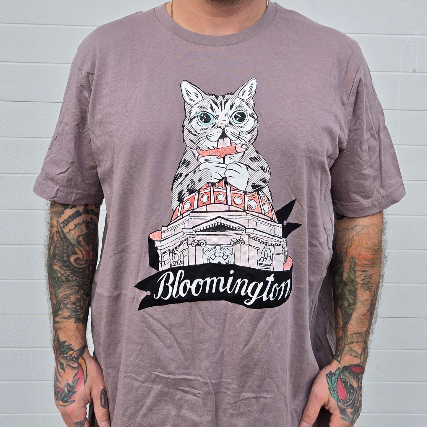 Unisex Courthouse Fish T-Shirt (screen-print)