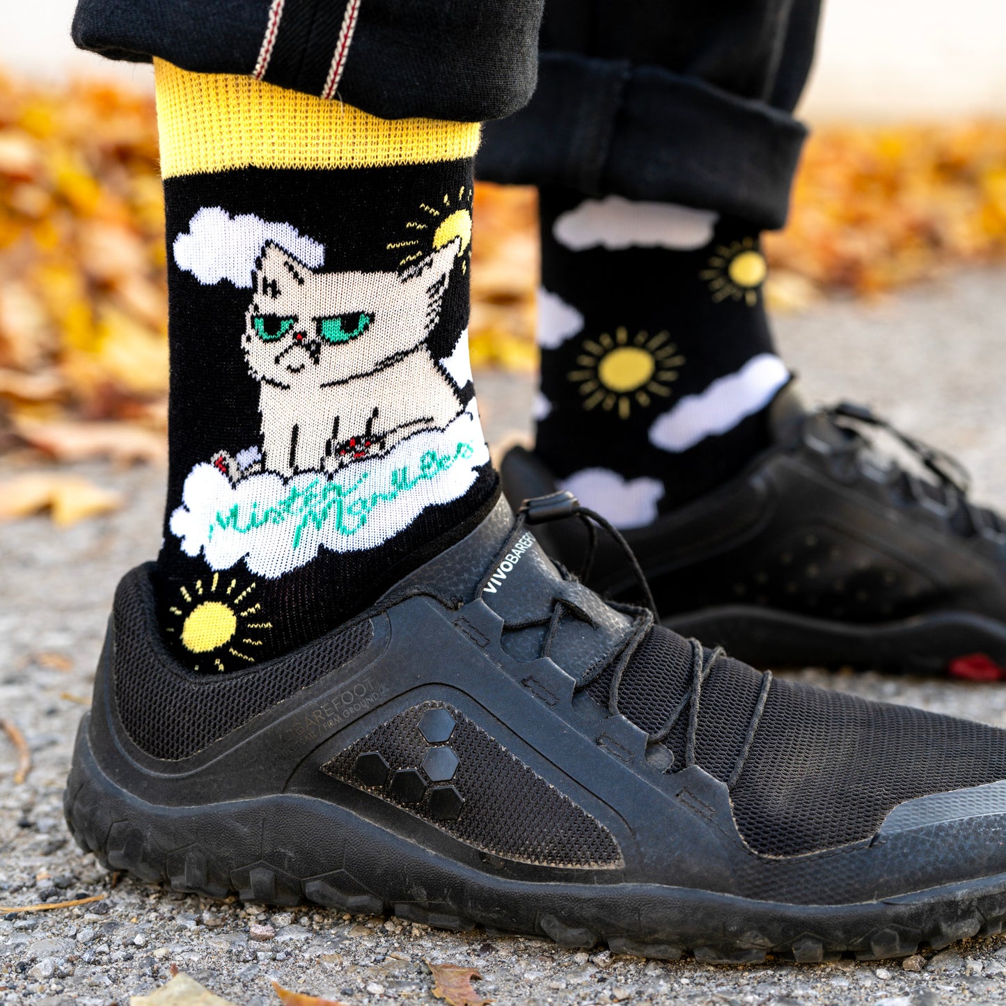Marbles In the Sky - Crew Socks