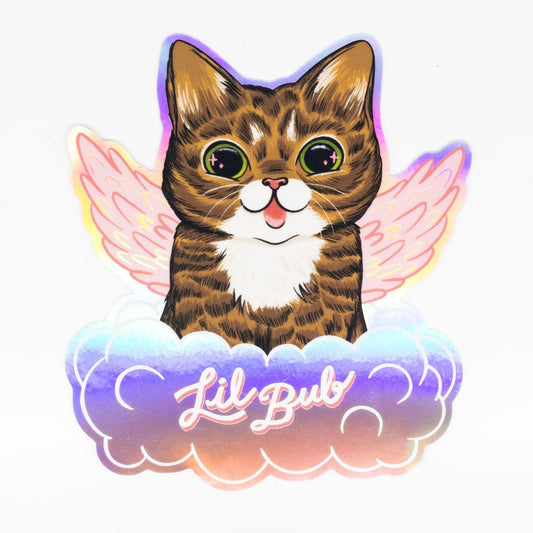 Limited Edition 6" Celebrating BUB Holographic Sticker