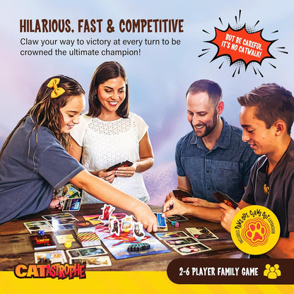 CATastrophe: A Game of 9 Lives (Base Game + Expansion)
