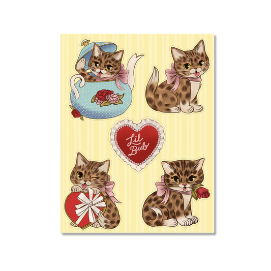 2026 Big LOVE Limited Edition Vinyl Sticker Sheet