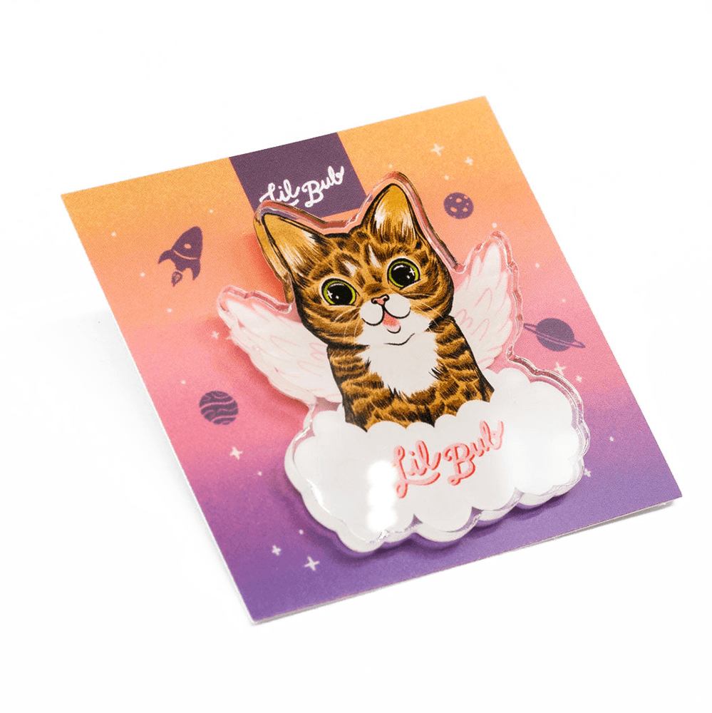 Celebrating Lil BUB - Acrylic Pin