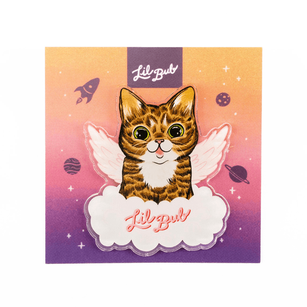 Celebrating Lil BUB - Acrylic Pin