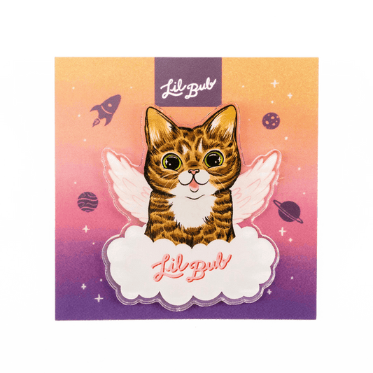 Celebrating Lil BUB - Acrylic Pin