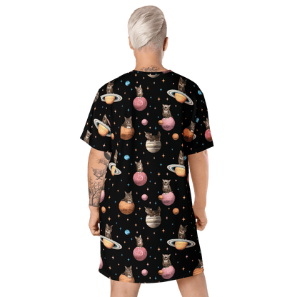 Tee Dress - Planetary Black