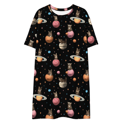 Tee Dress - Planetary Black