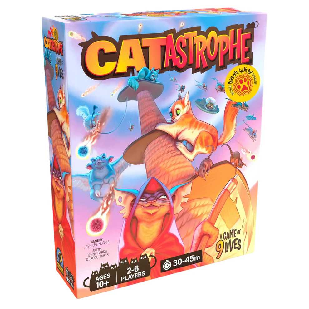 CATastrophe: A Game of 9 Lives (Base Game + Expansion)