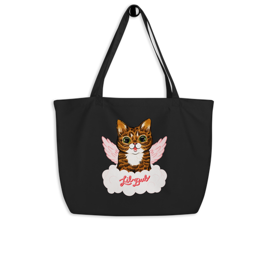 Large Tote Bag - Celebrating Lil BUB