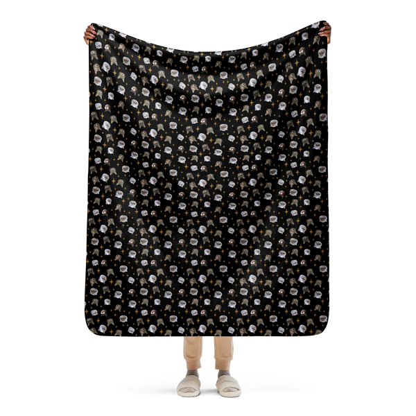 Sherpa Blanket - BUB + Marbles Sparkle (POD)