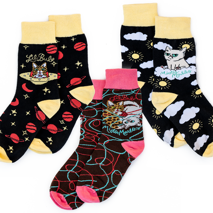 Crew Socks - Set of 3 - BUB+Marbles 2024