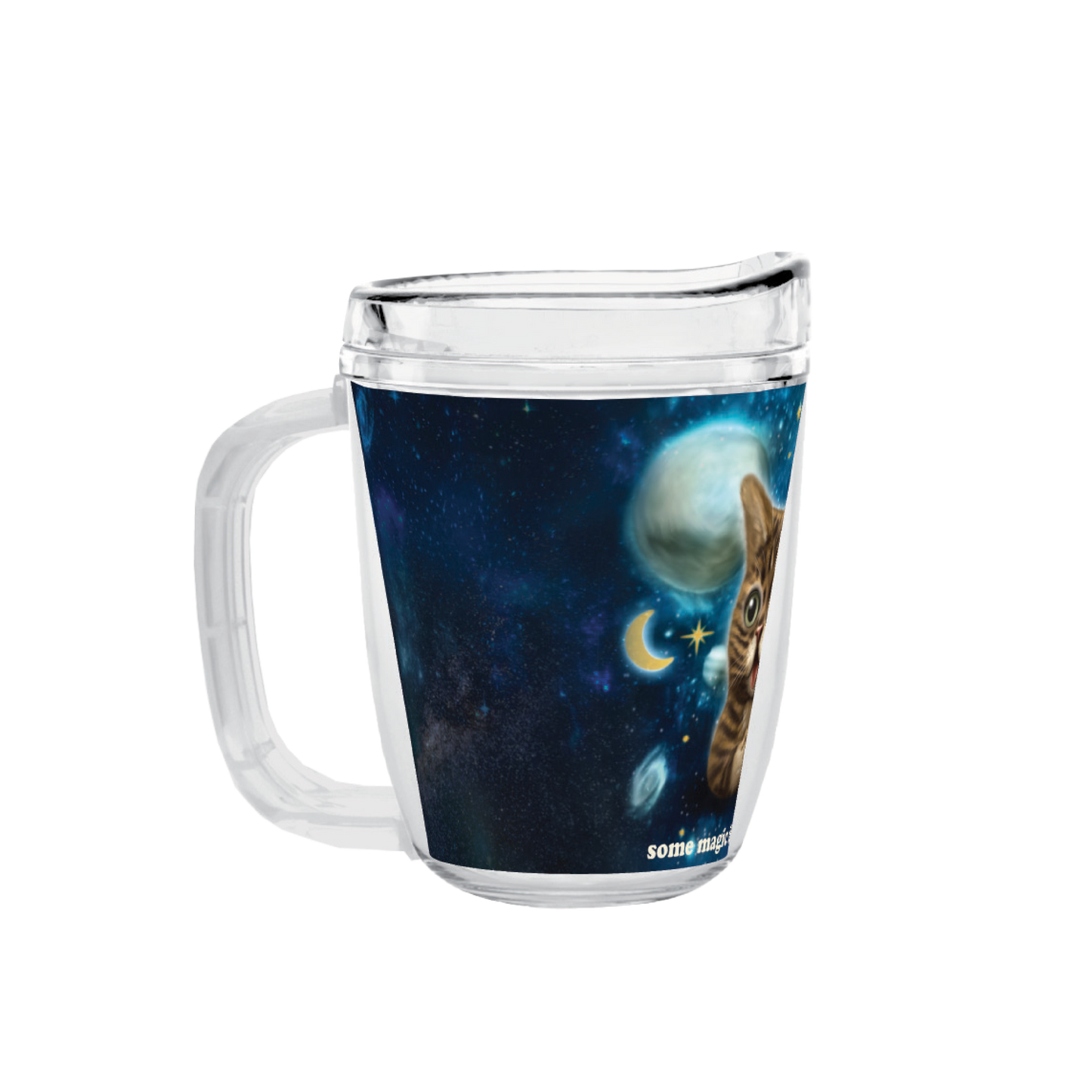 Some Magic Is Real - 12 Ounce Portable Mug