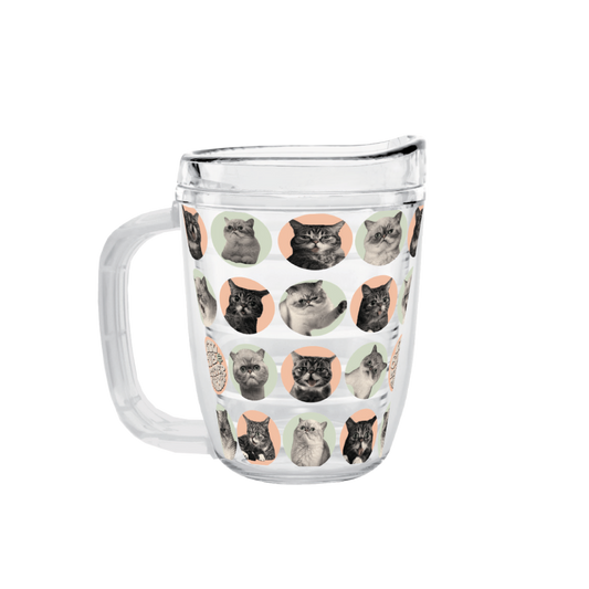 BUB + Marbles Pitter Pattern - 12 Ounce Portable Mug