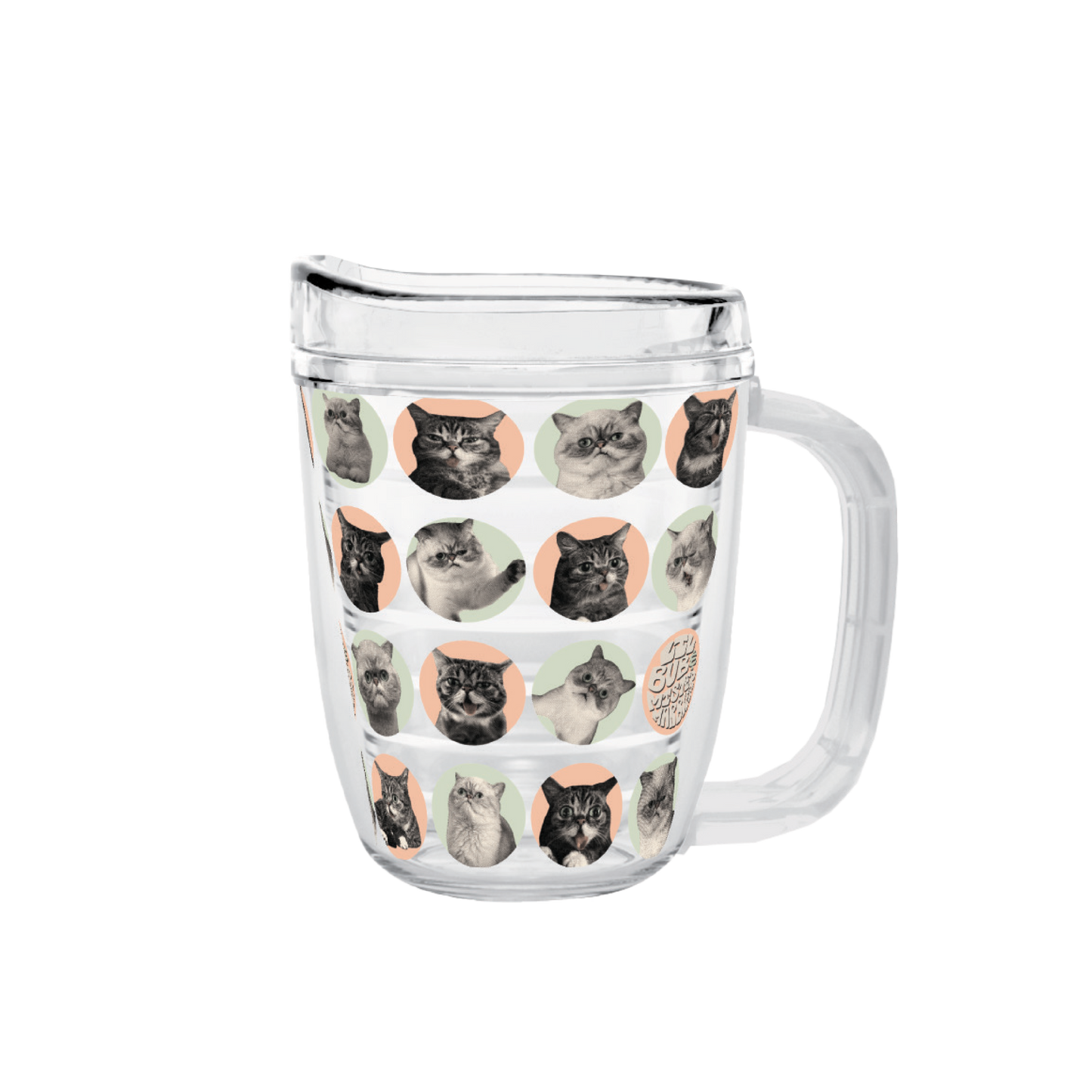 BUB + Marbles Pitter Pattern - 12 Ounce Portable Mug