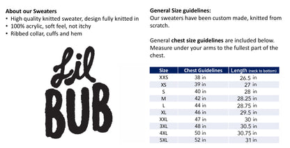 Knit Sweater - 2022 - Lil BUB's Guiding Light
