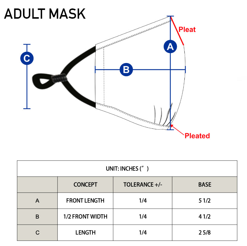Face Mask - Retro BUB - Green