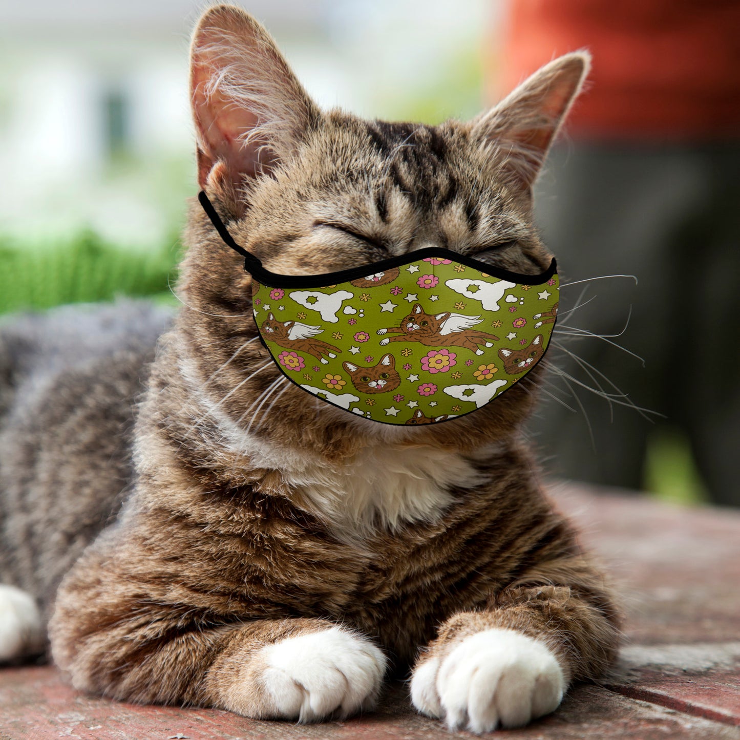 Face Mask - Retro BUB - Green