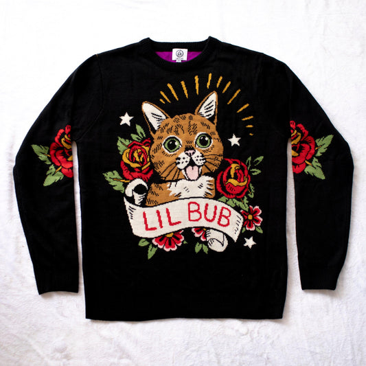 Knit Sweater - 2021 Rose BUB - Black