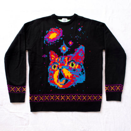 Knit Sweater - 2021 Space BUB - Electric Rainbow