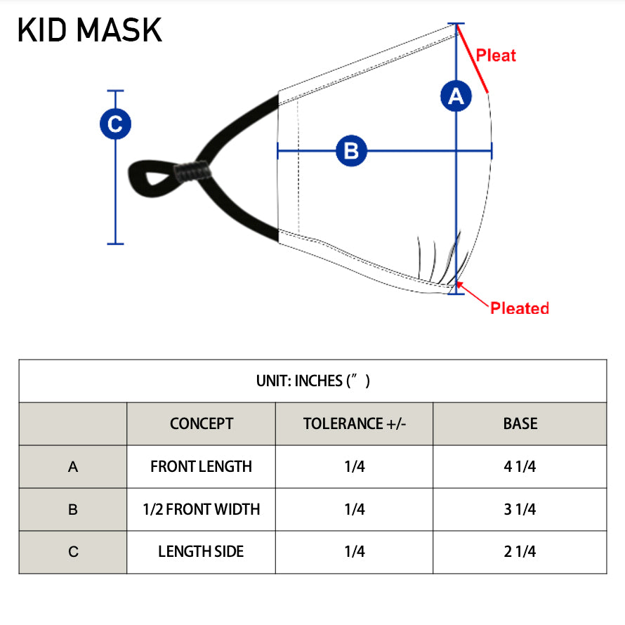 Face Mask - Retro BUB - Green