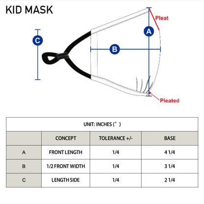 Face Mask - Retro BUB - Green