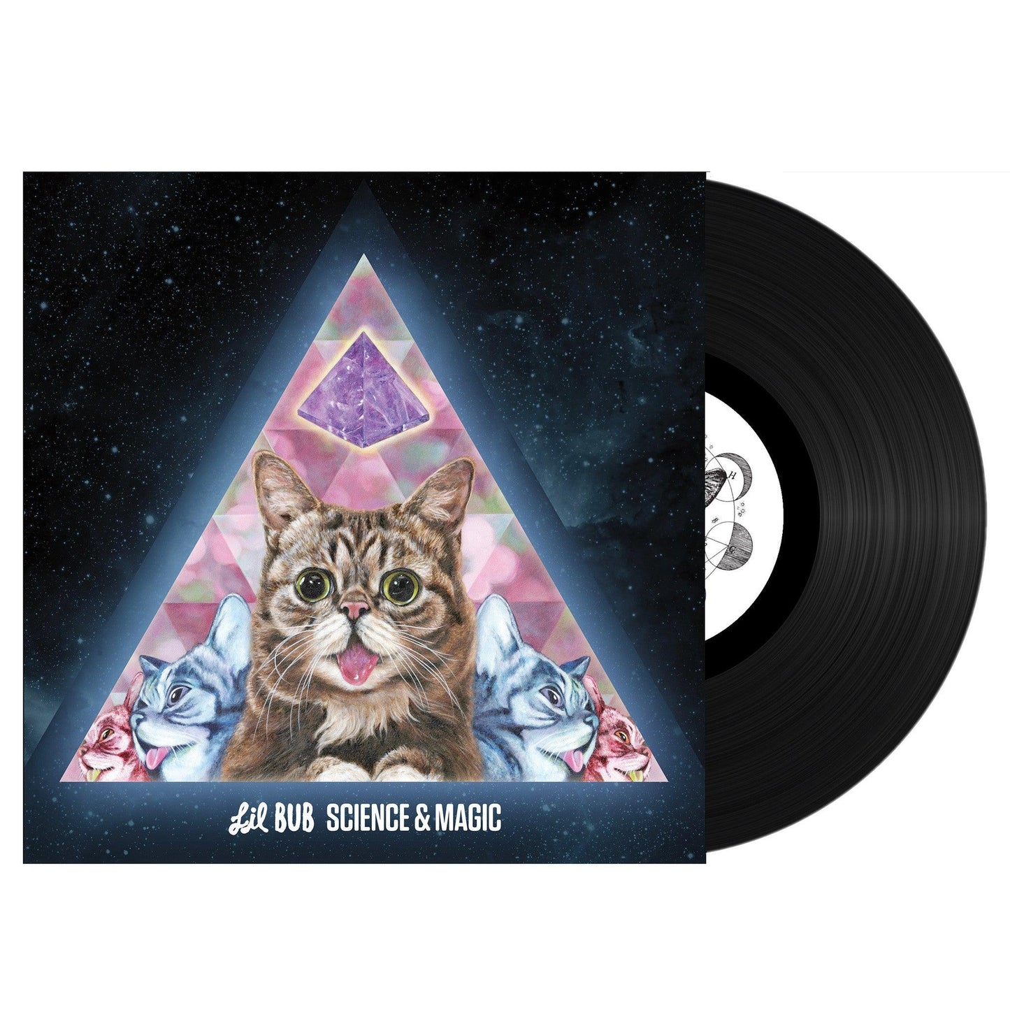 Lil BUB Science & Magic Album Black Vinyl LP