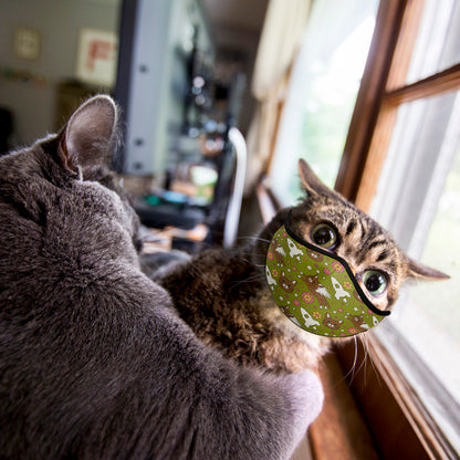 Face Mask - Retro BUB - Green