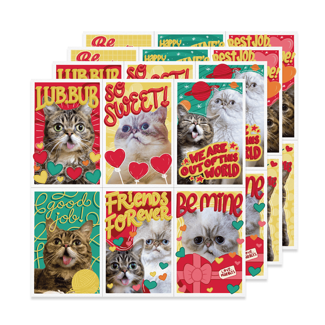 Tear-Away Valentines - Set of 24